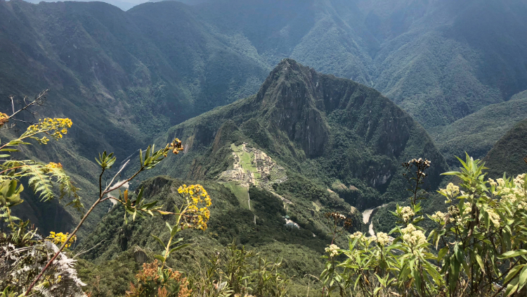Uitzicht vanaf Machu Picchu Mountain